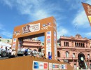 Largada simbólica del Dakar 2015 en Plaza de Mayo