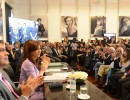 “Argentina no es el patio trasero de nadie”, afirmó la Presidenta al anunciar obras educativas