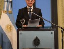 El Canciller Timerman en conferencia de prensa en Casa de Gobierno