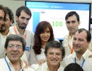 La Presidenta en la puesta en funcionamiento al 100% de Atucha II