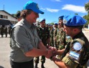 El Vicepresidente visitó Haití y ratificó el compromiso argentino con la paz