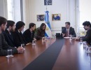 Capitanich recibió a jóvenes becarios del programa Estímulo Jóvenes Investigadores