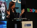 “Queremos ser un actor principalísimo del mundo, con los 40 millones de argentinos adentro”, afirmó la Presidenta en la cena de la UIA