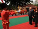 La Presidenta se reunió con su par de Venezuela, Hugo Chávez 