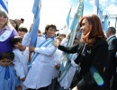 En el 31º aniversario del inicio de la Guerra de Malvinas, la Presidenta rindió homenaje a quienes dieron la vida por la Patria