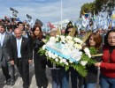 En el 31º aniversario del inicio de la Guerra de Malvinas, la Presidenta rindió homenaje a quienes dieron la vida por la Patria