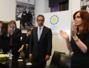 La Presidenta dijo que seguirá pidiendo que “los que ganan plata, produzcan en el país”