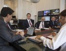 El jefe de Gabinete se reunió con directivos de la Cámara de la Industria Aceitera de la República Argentina
