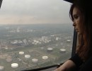 La Presidenta recorrió las áreas afectadas por las inundaciones en La Plata y decretó 3 días de duelo nacional