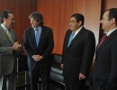 El vicepresidente Amado Boudou se reunió con legisladores y empresarios mexicanos