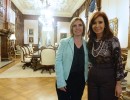 La Jefa de Estado recibió a la nueva embajadora argentina en Paraguay