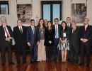La Jefa de Estado recibió a ministros de Justicia y de Seguridad de la Unasur