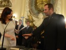 La Presidenta tomó juramento a la nueva ministra de Seguridad y al nuevo titular de la SEDRONAR