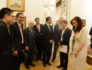 La Presidenta mantuvo audiencias en Casa de Gobierno