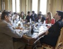 El Jefe de Gabinete se reunió con representantes de la Industria Naval Mercante