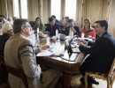 El Jefe de Gabinete se reunió con representantes de la Industria Naval Mercante
