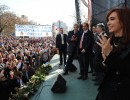 Cristina Fernández destacó la necesidad de “agregar valor en origen” a las materias primas
