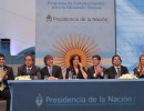 “El siglo XXI tiene que ser el siglo de ´Mi hijo, el ingeniero´”, aseguró la Presidenta
