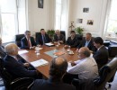 El jefe de Gabinete mantuvo una positiva reunión con el gobernador de Santa Fe 