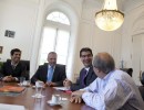 El jefe de Gabinete mantuvo una positiva reunión con el gobernador de Santa Fe 