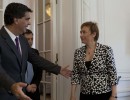 El jefe de Gabinete mantuvo una positiva reunión con el gobernador de Santa Fe 