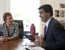 El jefe de Gabinete mantuvo una positiva reunión con el gobernador de Santa Fe 