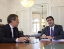 El jefe de Gabinete mantuvo una positiva reunión con el gobernador de Santa Fe 