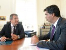 El jefe de Gabinete mantuvo una positiva reunión con el gobernador de Santa Fe 