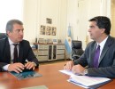 El jefe de Gabinete mantuvo una positiva reunión con el gobernador de Santa Fe 