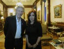 La jefa de Estado recibió a Roger Waters
