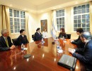 La Jefa de Estado recibió a altas autoridades chinas
