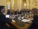 Capitanich recibió a representantes de empresas alimenticias