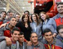 “Necesitamos seguir teniendo fábricas abiertas, obreros con buenos salarios y gente que consuma”, afirmó la Jefa de Estado