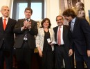 Somos el equipo de la Presidenta manteniendo la gestión, afirmó Boudou en acto de repatriación de la científica número 1000