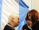 “Acá están representados los amores de los argentinos”, afirmó Cristina Fernández al inaugurar la Galería de los Ídolos Populares