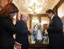 La Presidenta recibió a su par de Venezuela, Nicolás Maduro