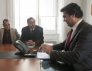El Jefe de Gabinete recibió al Vicecanciller de India