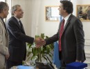 El Jefe de Gabinete recibió al Vicecanciller de India