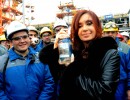 “Vamos a seguir haciendo cosas, es lo que legitima a un gobierno”, afirmó la Presidenta al inaugurar una refinería de YPF