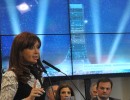 “Algún día conseguiremos un mundo más justo, sin halcones ni buitres”, afirmó la Presidenta