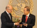 Argentina apoya el diálogo, falta Gran Bretaña, afirmó Timerman en la ONU