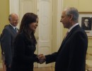 La Jefa de Estado recibió cartas credenciales de 12 nuevos embajadores