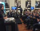 La Jefa de Estado reclamó “responsabilidad y sensatez” a empresarios y sindicalistas para sostener el crecimiento