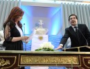 La jefa de Estado tomó juramento al nuevo gabinete nacional