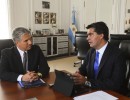 El Jefe de Gabinete recibió al Gobernador de San Luis