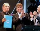La Ley de Servicios de Comunicación Audiovisual es fruto de un proceso democrático, señaló Boudou en el 4° aniversario de su promulgación