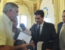 El Jefe de Gabinete recibió a representantes de los sectores yerbatero y hortícola