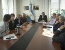 El Jefe de Gabinete se reunió con productores frutihortícolas