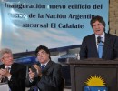 “La Argentina tiene un solo liderazgo, que es el de la Presidenta”, afirmó Boudou en un acto en El Calafate