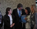 “La Argentina tiene un solo liderazgo, que es el de la Presidenta”, afirmó Boudou en un acto en El Calafate
